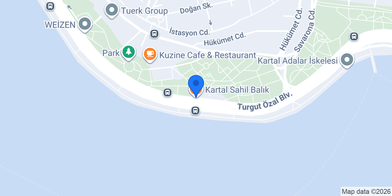 Kartal Sahil Balık konumu