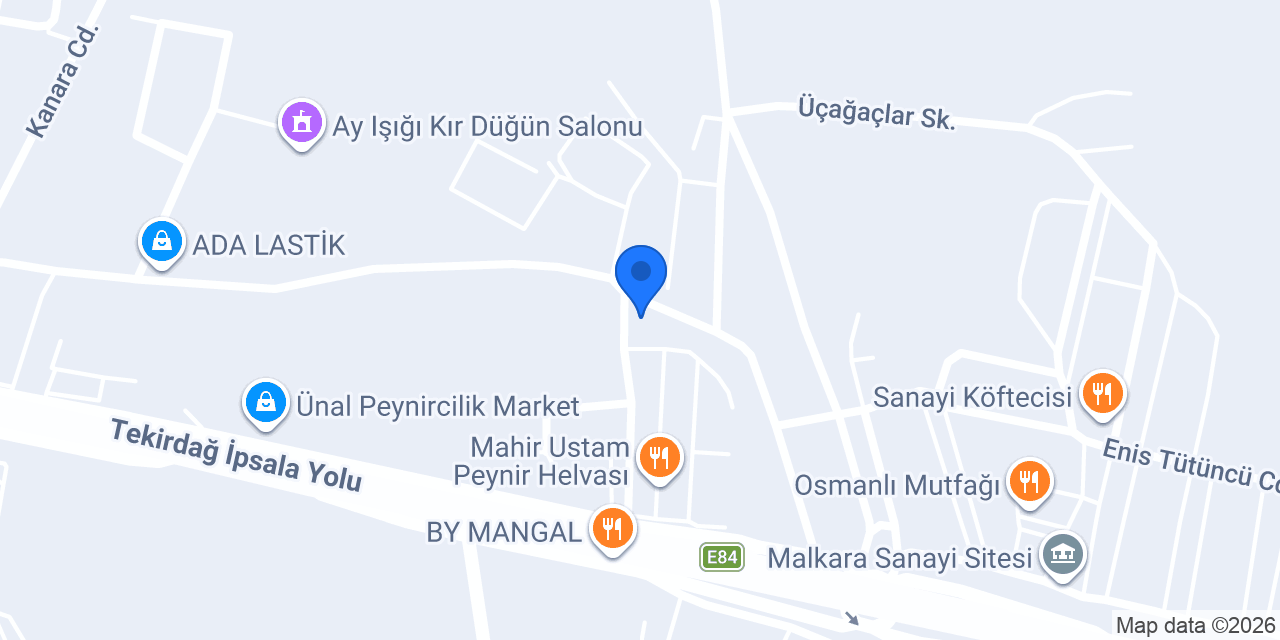 Gündüzler Mermer & Anka Seramik konumu