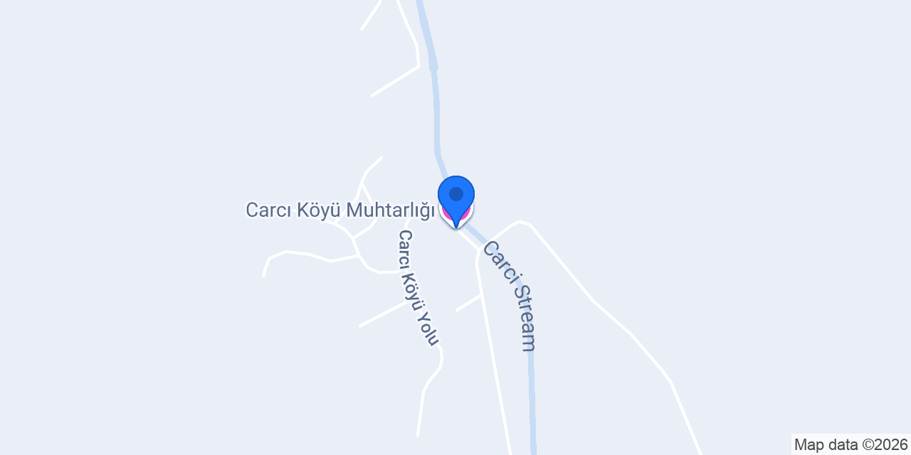 Carcı Köyü Muhtarlığı konumu