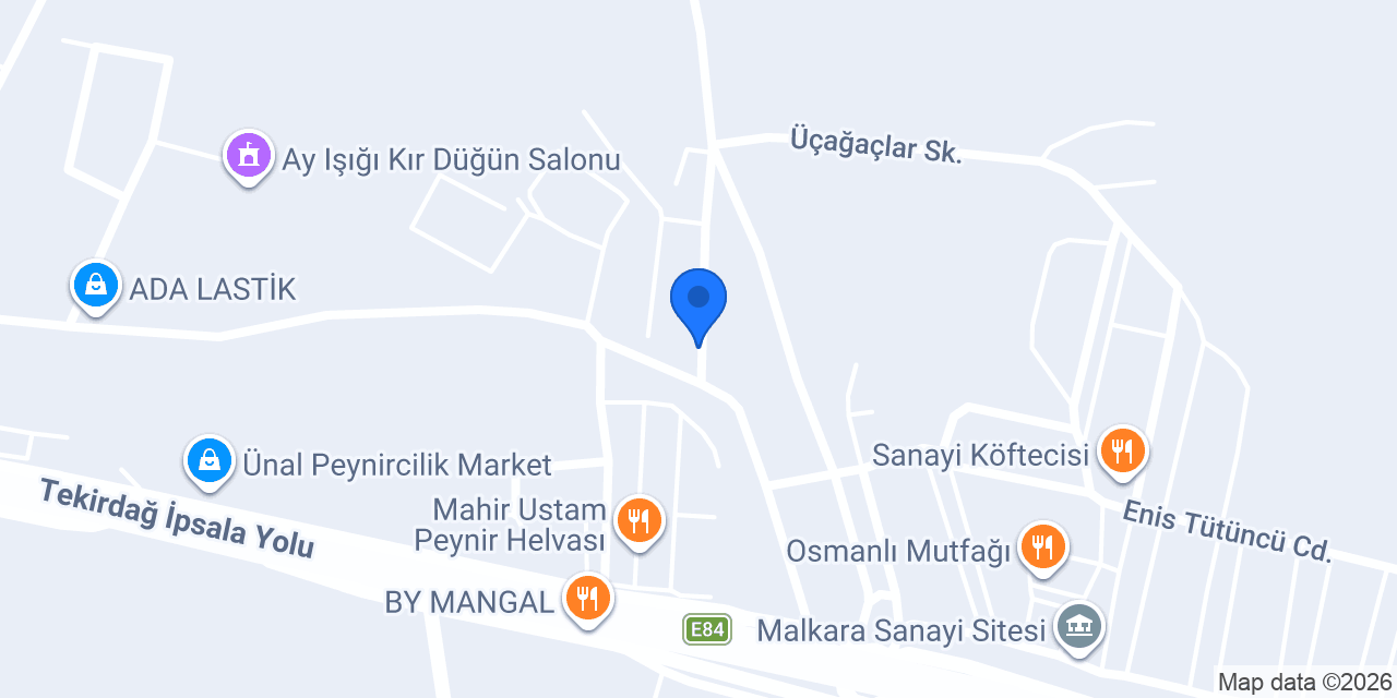 Çağatay Biçerdöver Eleği İmalatı konumu