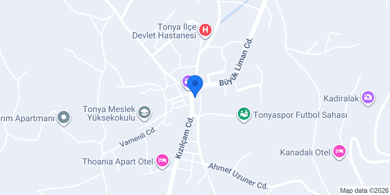 tonya merkez taksi konumu