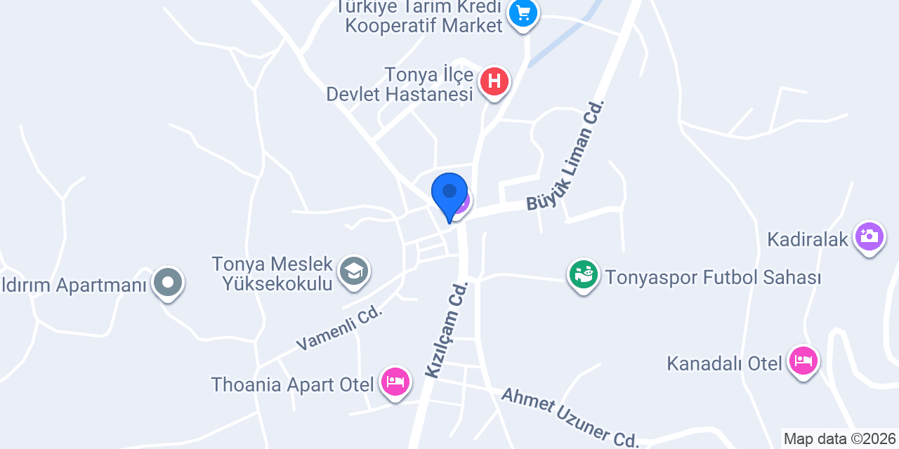 Tonya Noterliği konumu