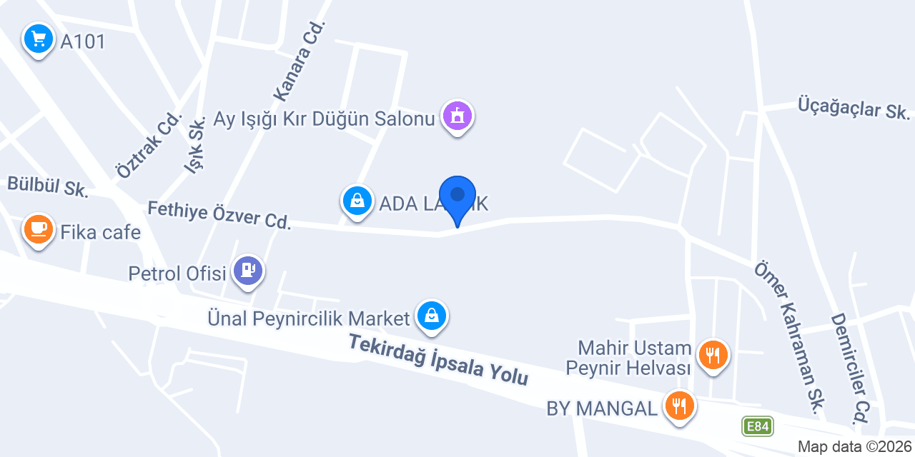 EMA OTOMATİV konumu