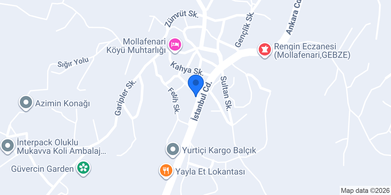 Cadde İstanbul Emkak konumu