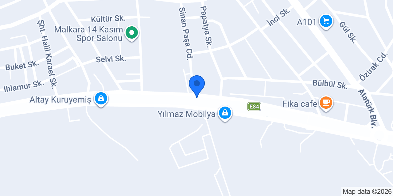 Kilim Mobilya konumu