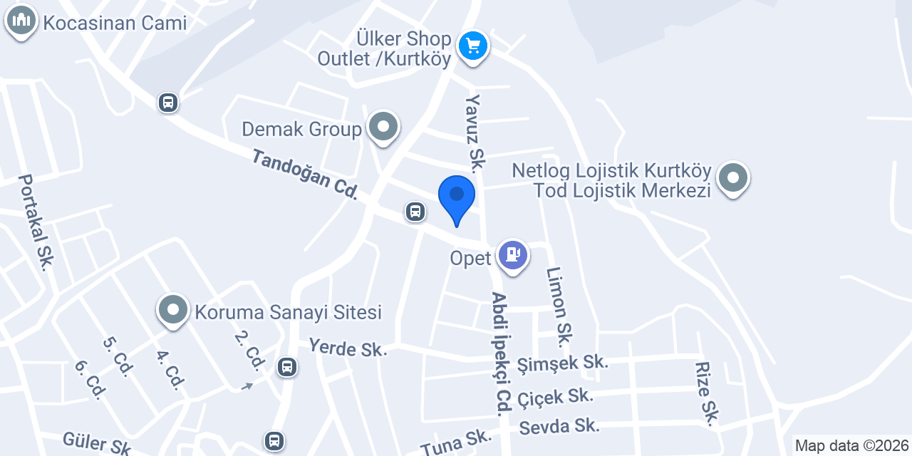 Danış Yapı Pendik Baymak konumu