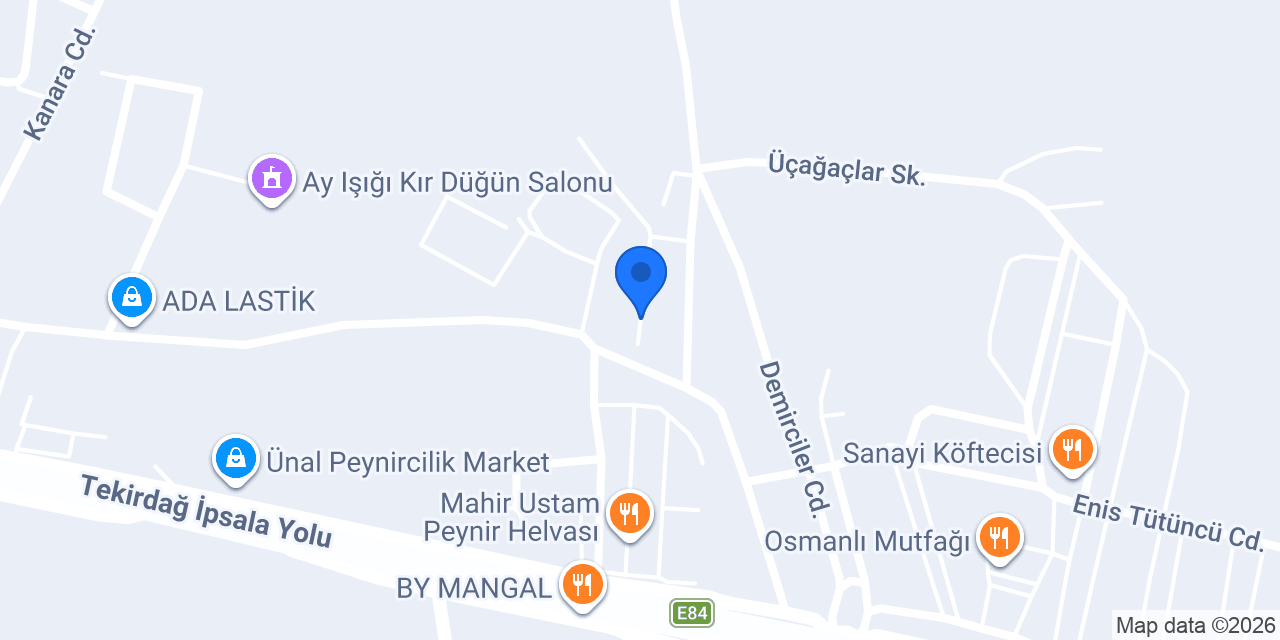 YILDIZ BİÇERDÖVER ELEĞİ konumu