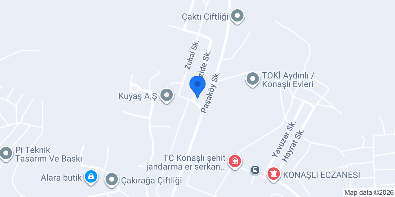 Yatbazlar Palet konumu