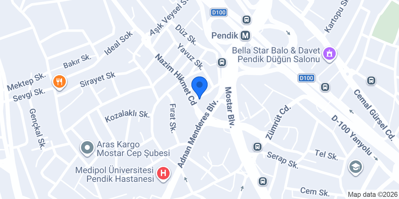 Site Hırdavat IZELTAS konumu