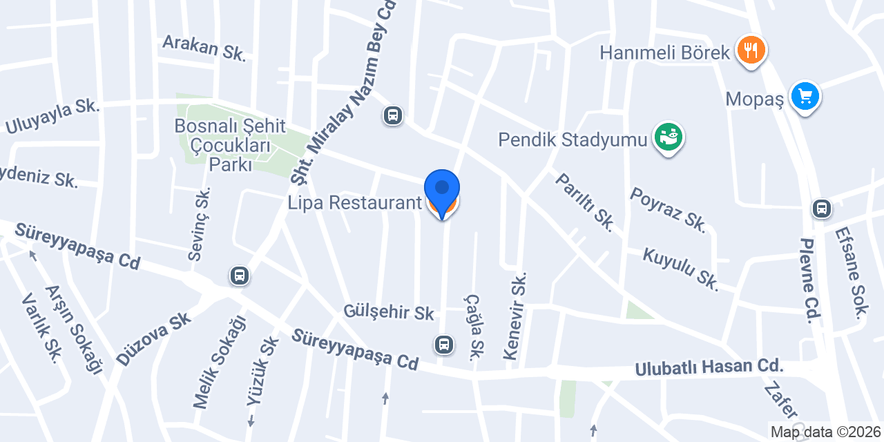 Lipa Restaurant konumu