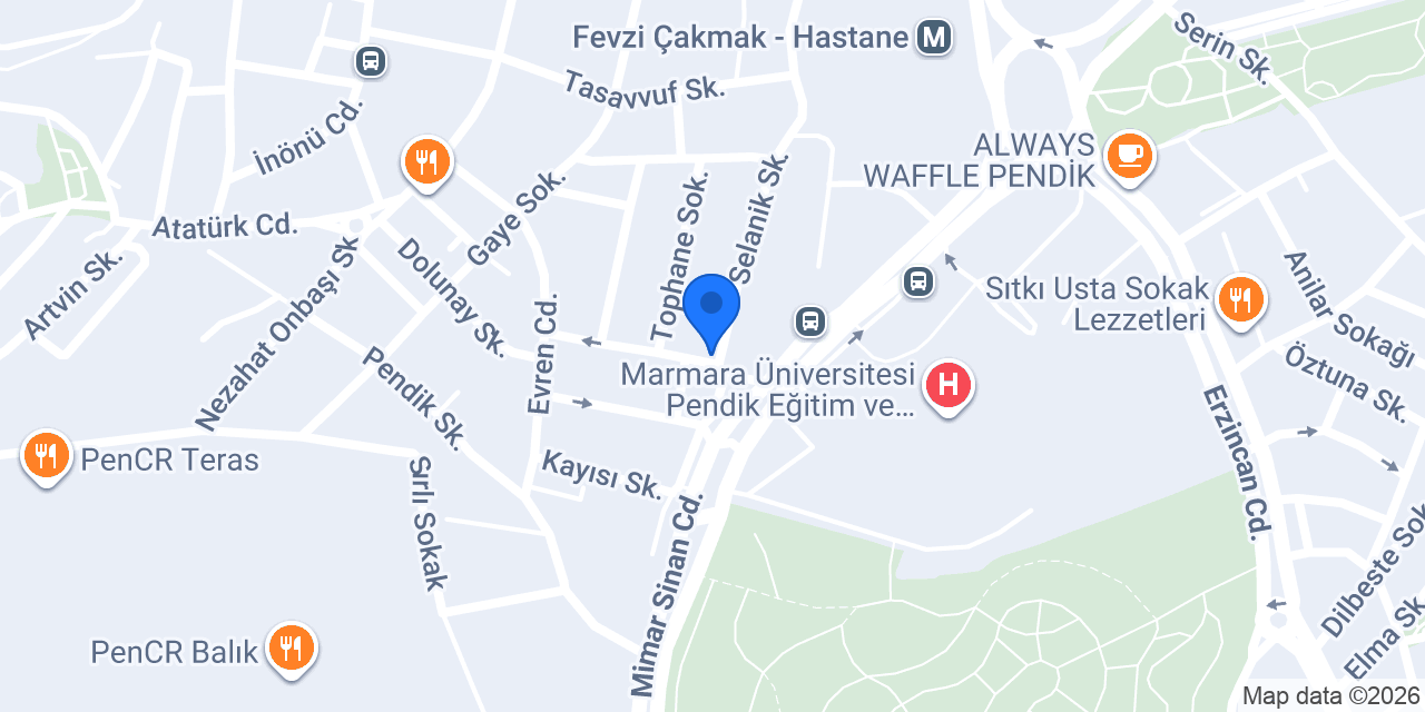 Han mutfak/cafe konumu