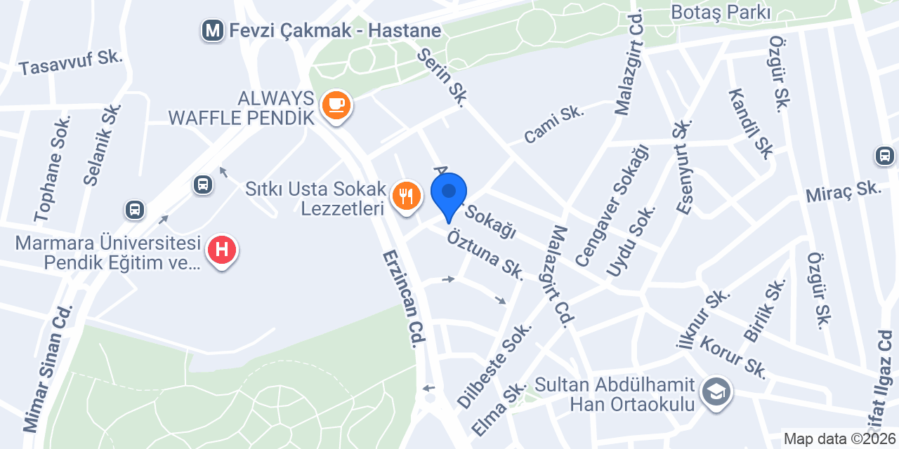 Galata Kumpir&Waffle konumu