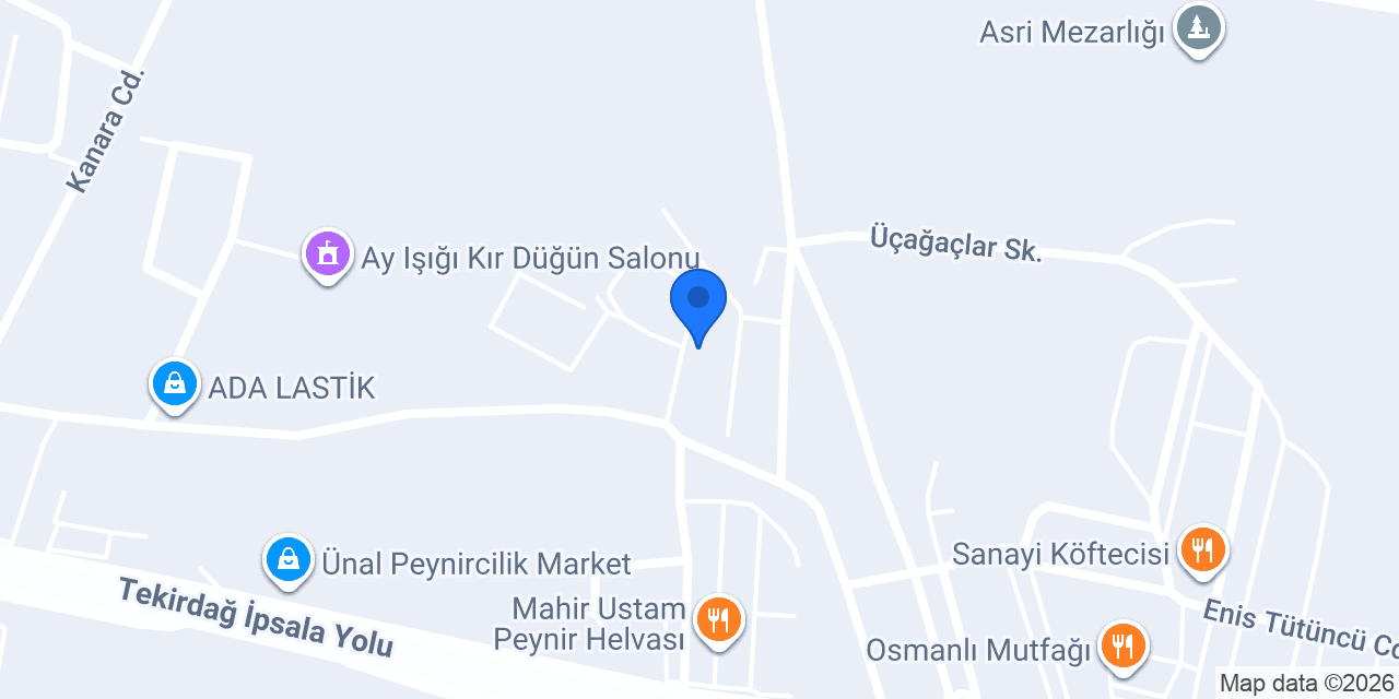 Malkara Bir Yem A.Ş. konumu