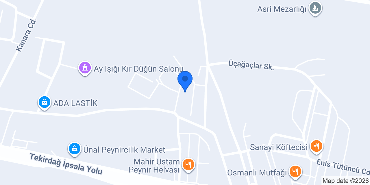 Beşerler Yağ Sanayi Borsa Şube konumu