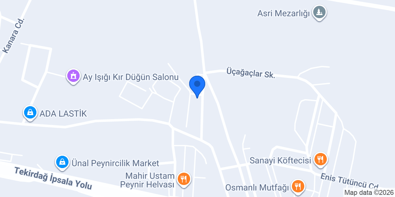 özdilek yemek konumu