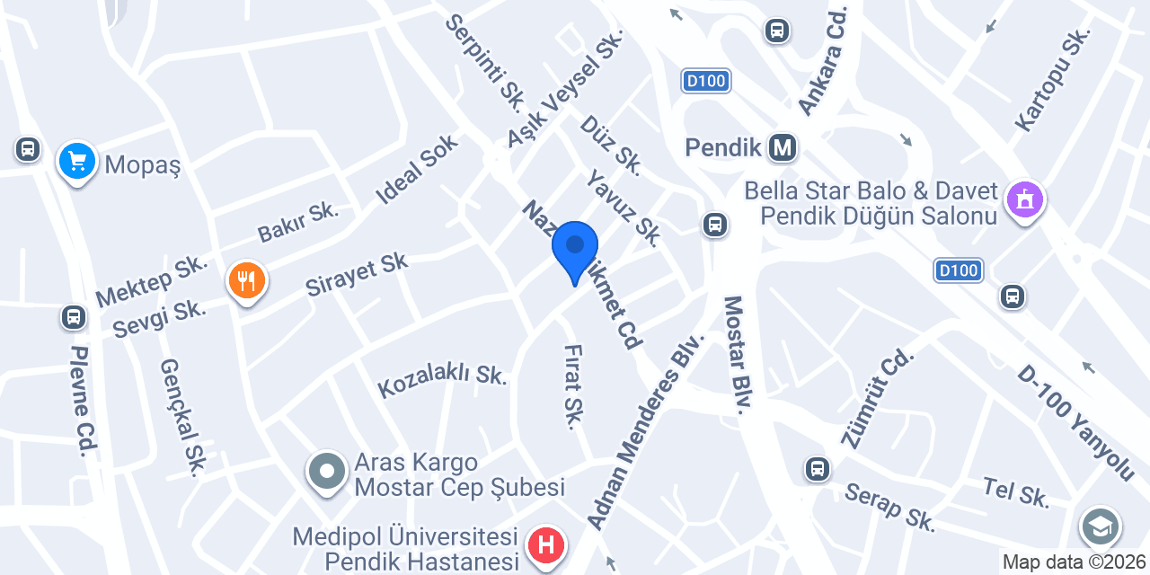 Tork Oto konumu