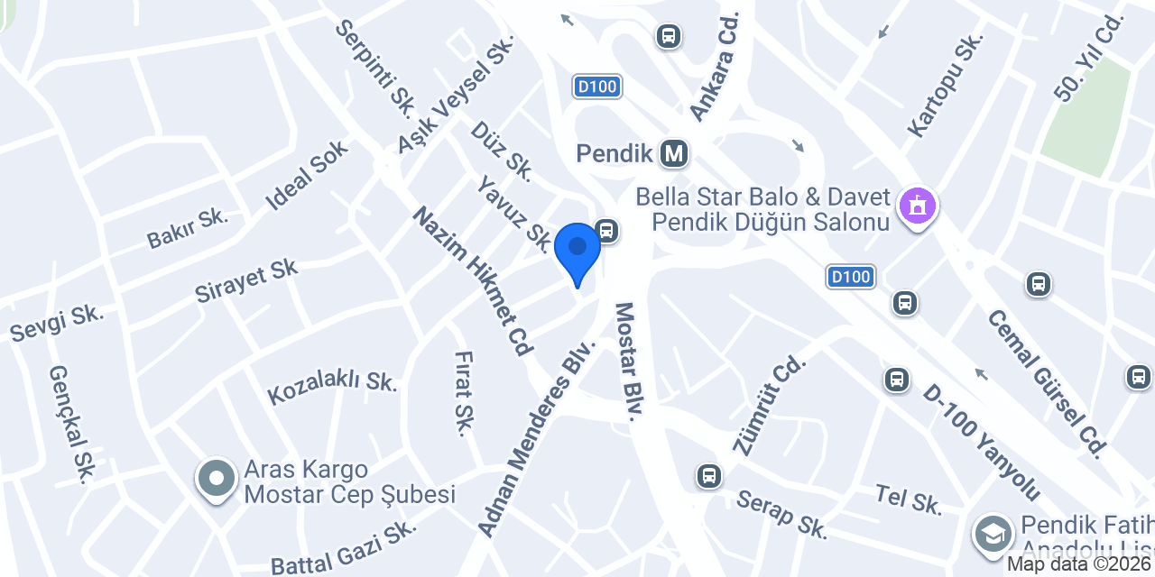 PENGARAJ konumu