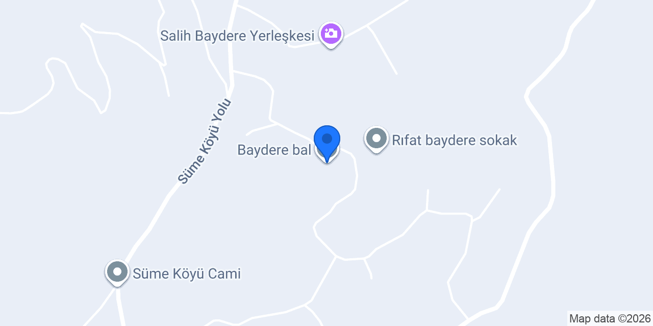 Baydere bal konumu