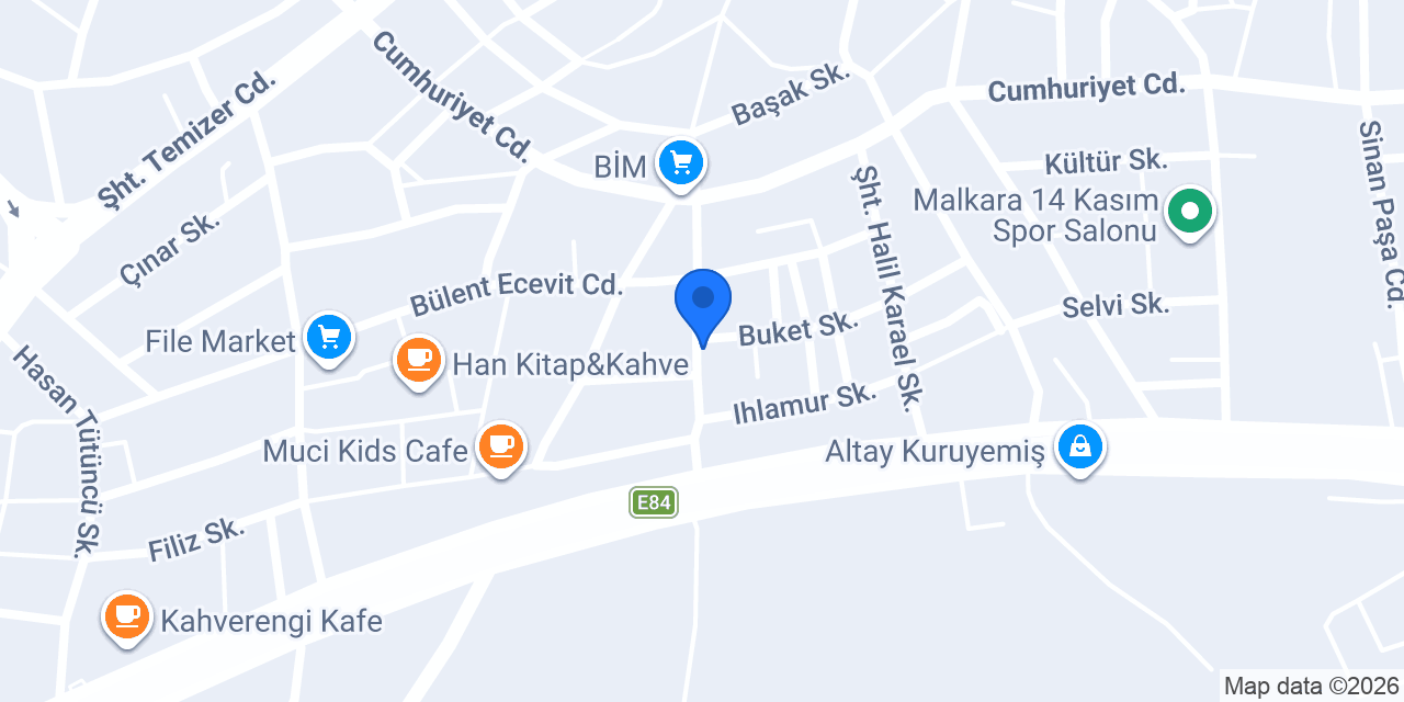 Malkara Sabancı Hafriyat konumu