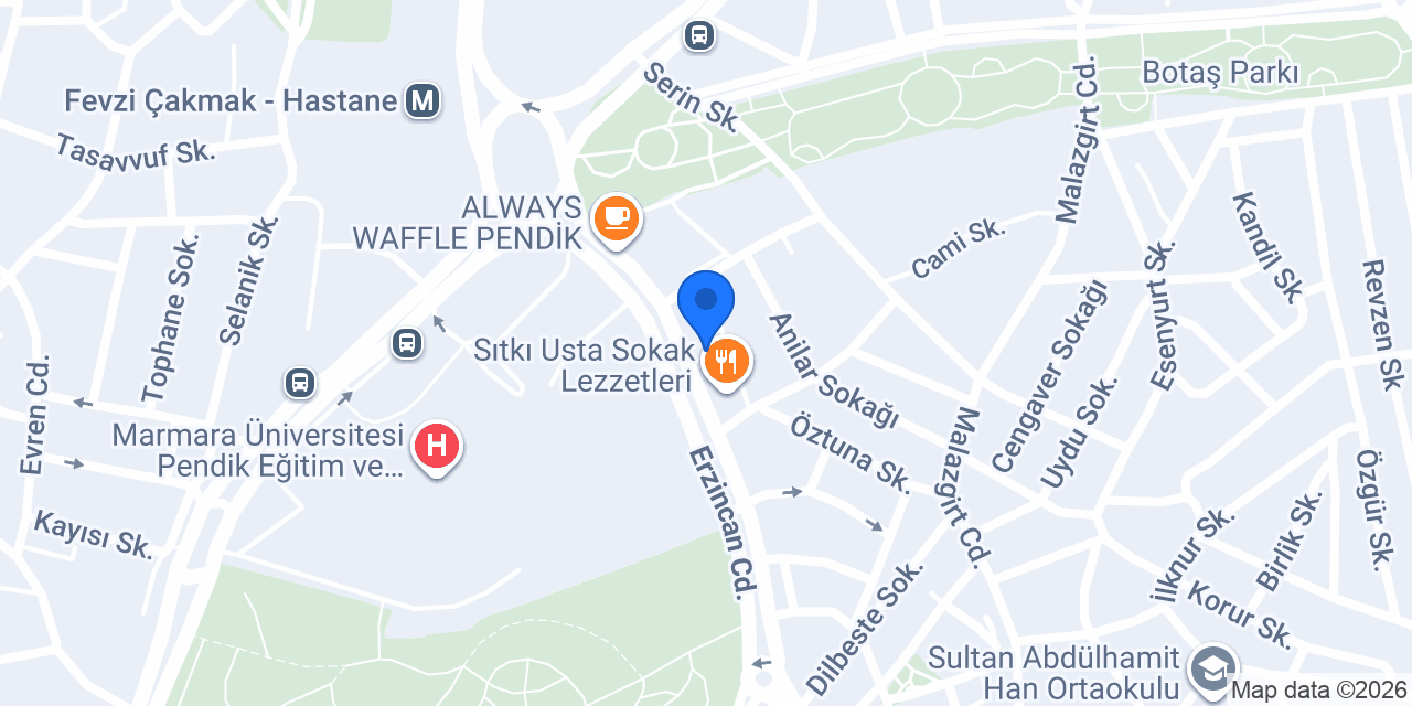 Pasaport Pizza Fevzi Çakmak konumu