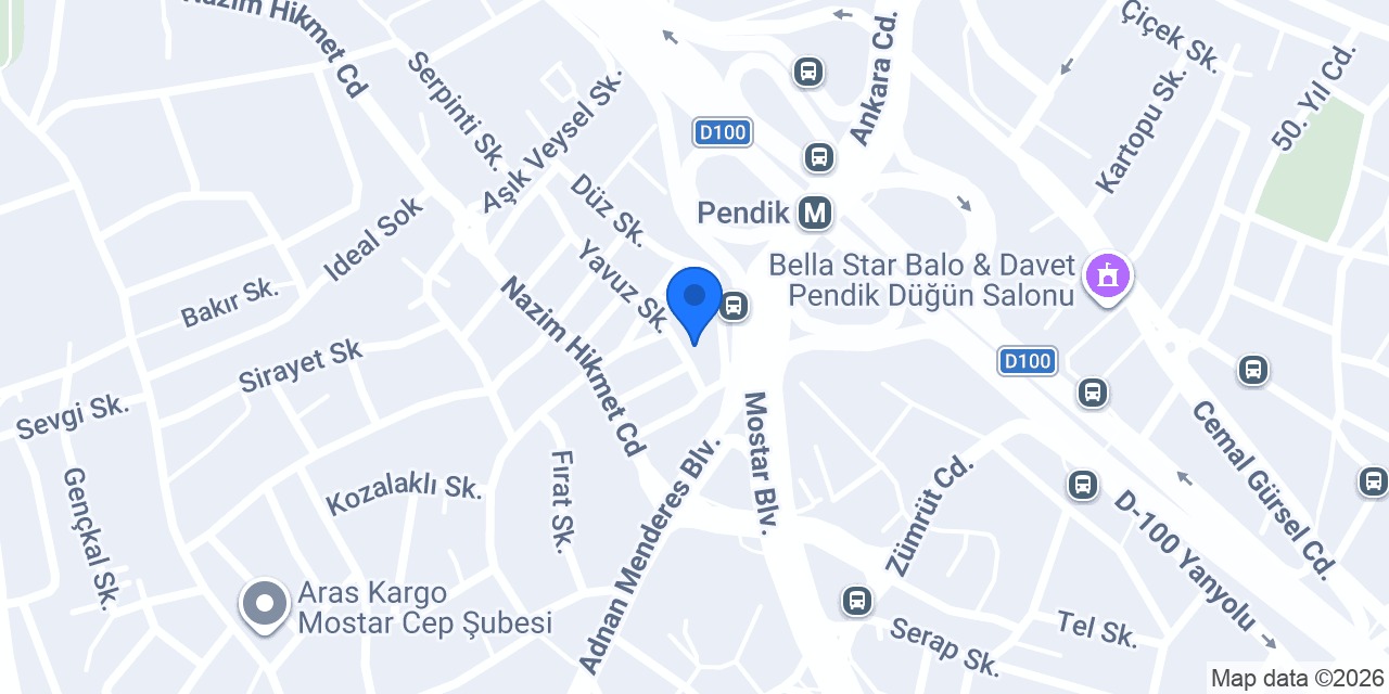 MRT GARAGE konumu