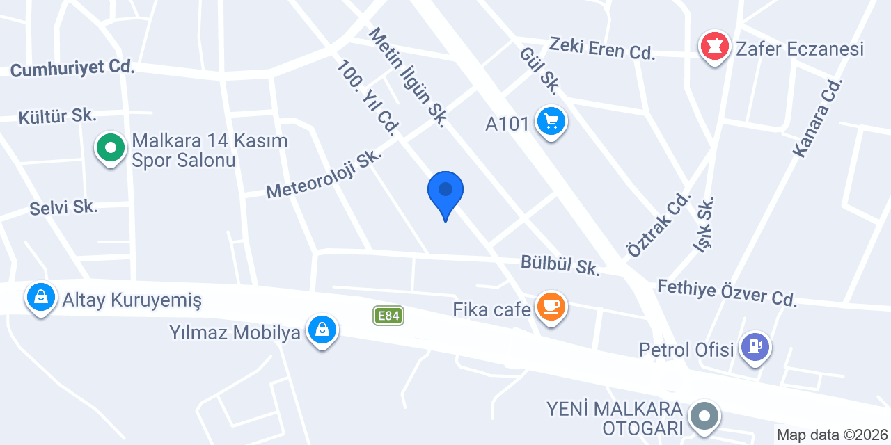 ÖZEL DİLBER CAN ÇİLLİ ANAOKULU konumu