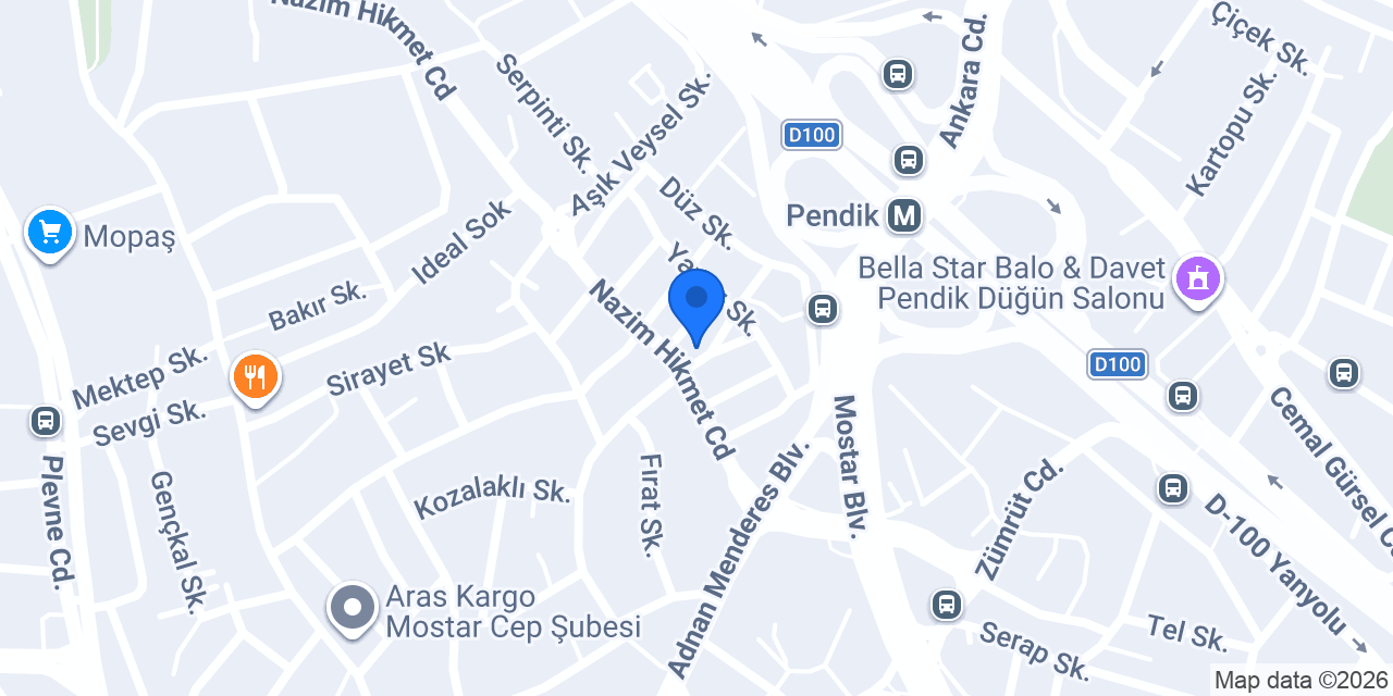 binbir yedek parça konumu