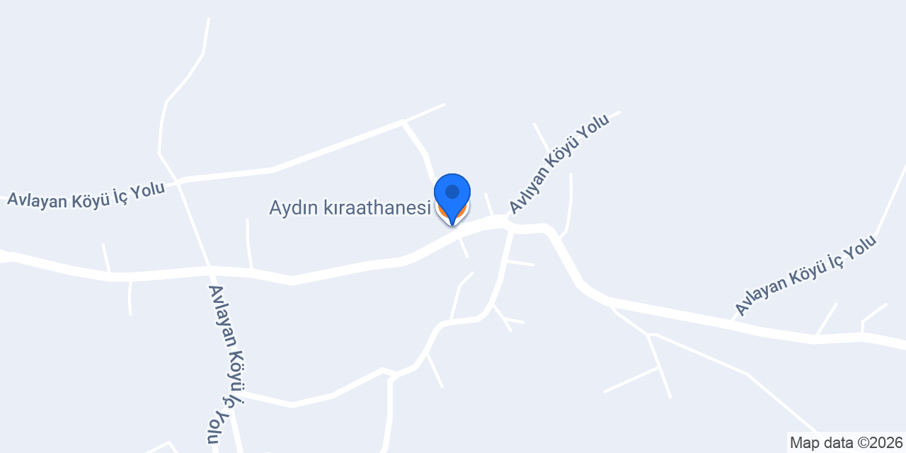 Aydın kıraathanesi konumu