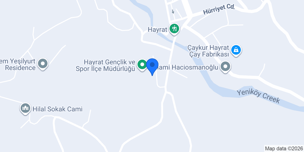 Hayrat İmkb Çok Programlı Anadolu Lisesi konumu