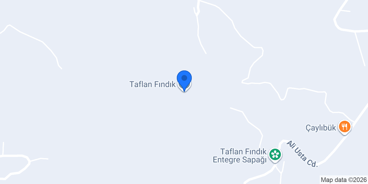 Taflan Fındık konumu
