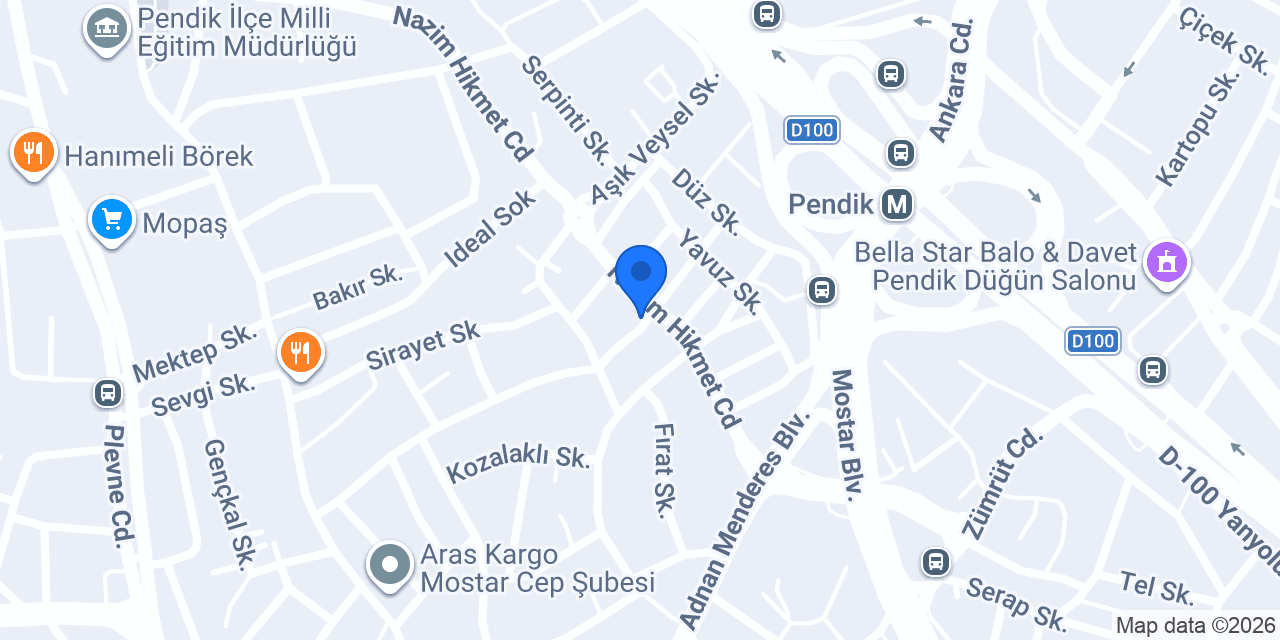 Aral Motorlu Araçlar konumu