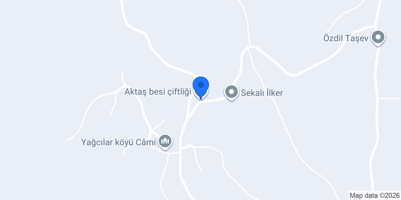 Aktaş besi çiftliği konumu