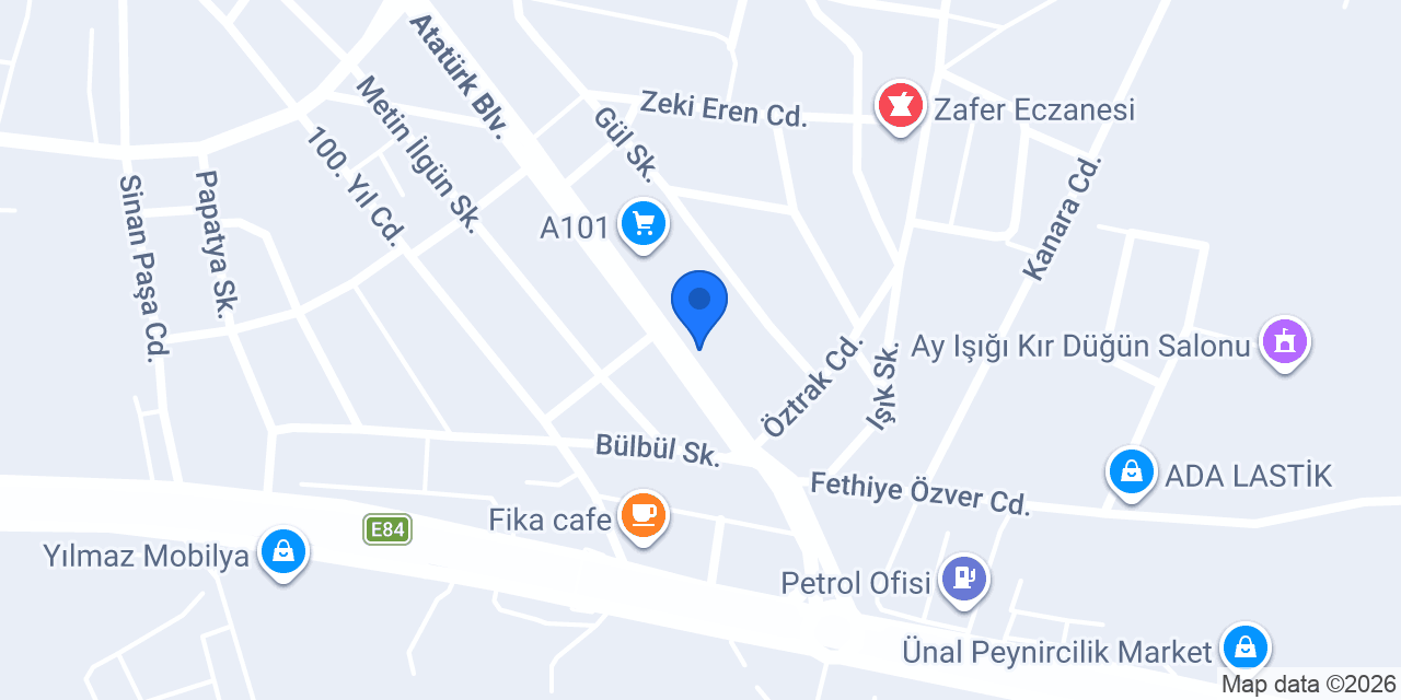aysel ozcan english academy konumu