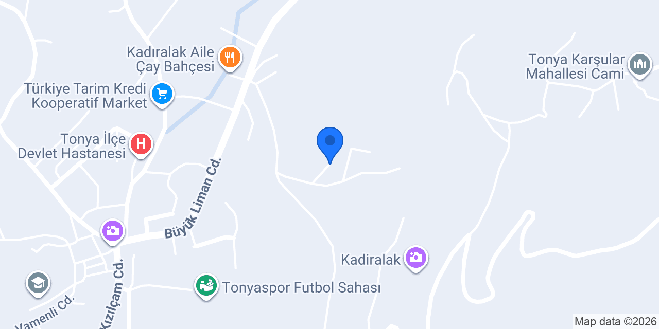 OznGarage konumu
