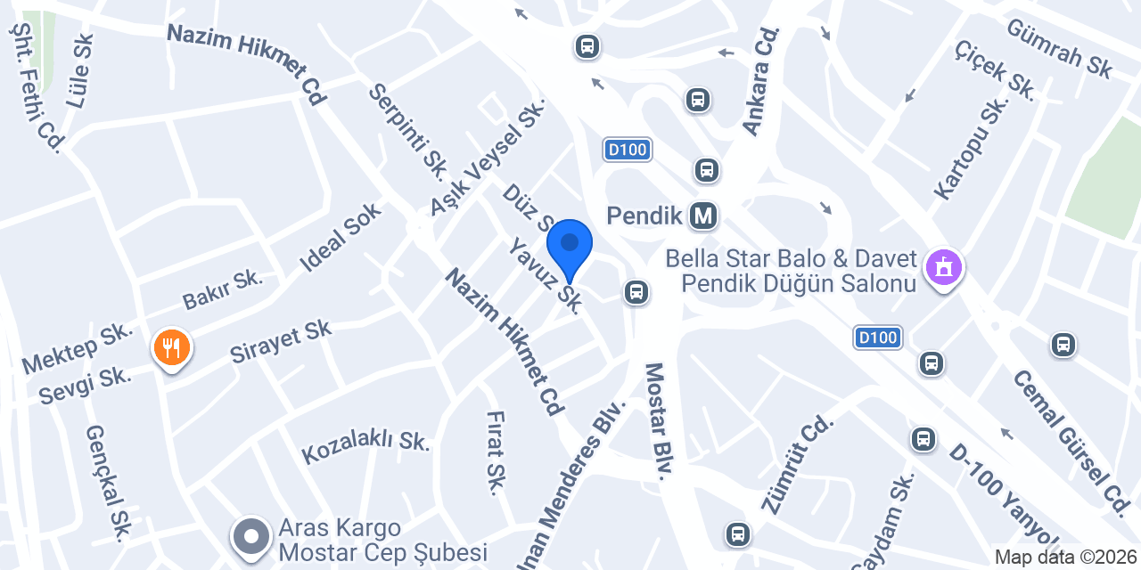 Kılıçoğlu Otomotiv konumu