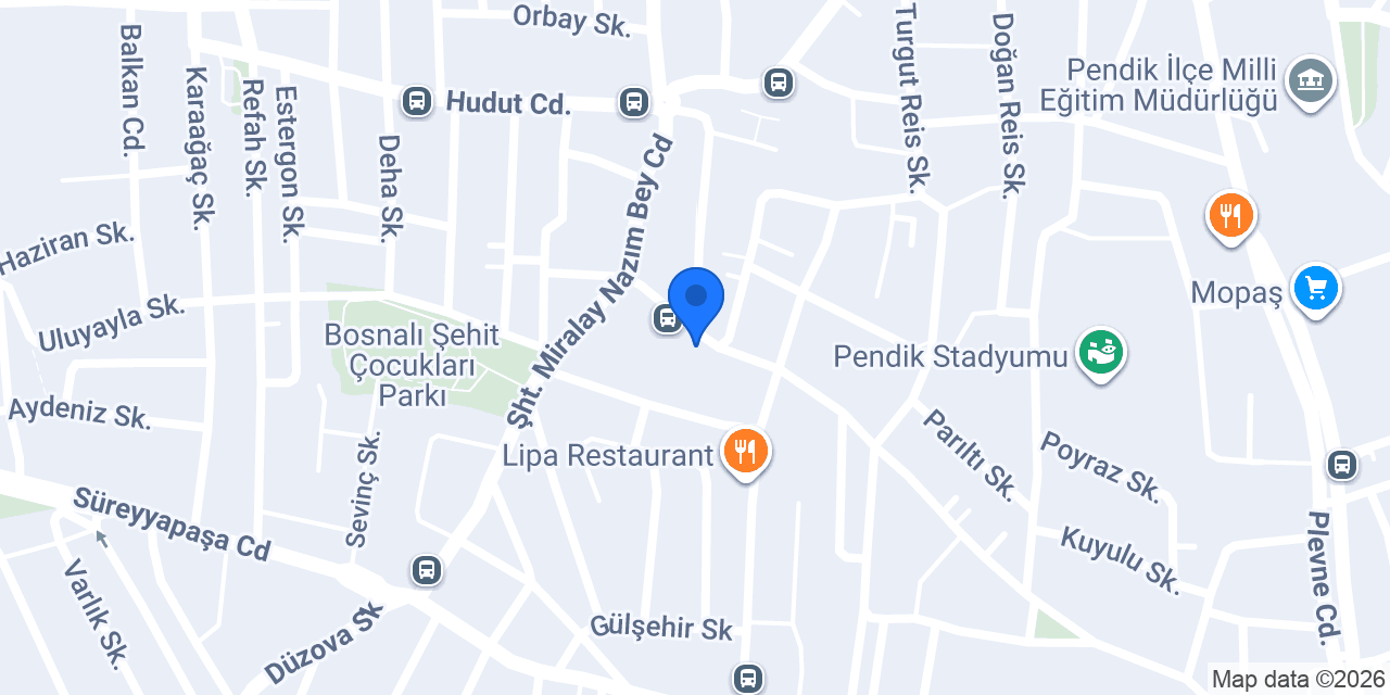 Şanlı Boşnak Börekçisi konumu