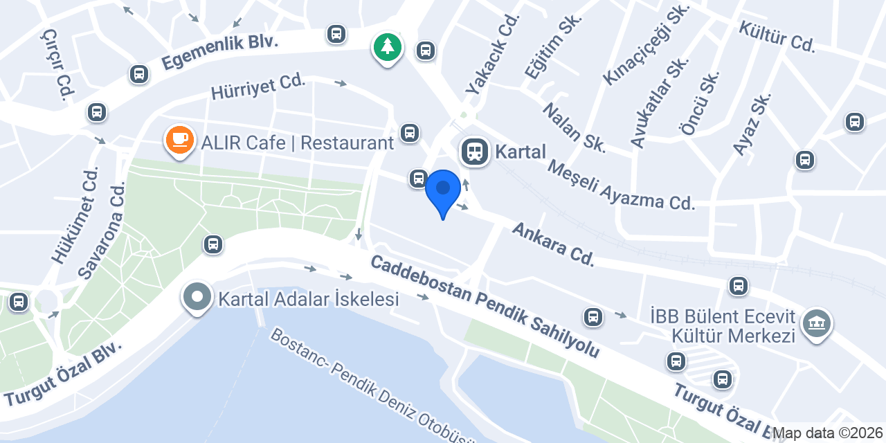 Eylül Cafe Kartal konumu