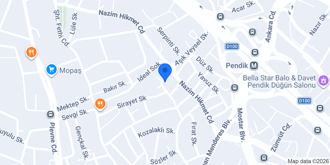 PENDİK GÜNLÜK KİRALİK DAİRE konumu
