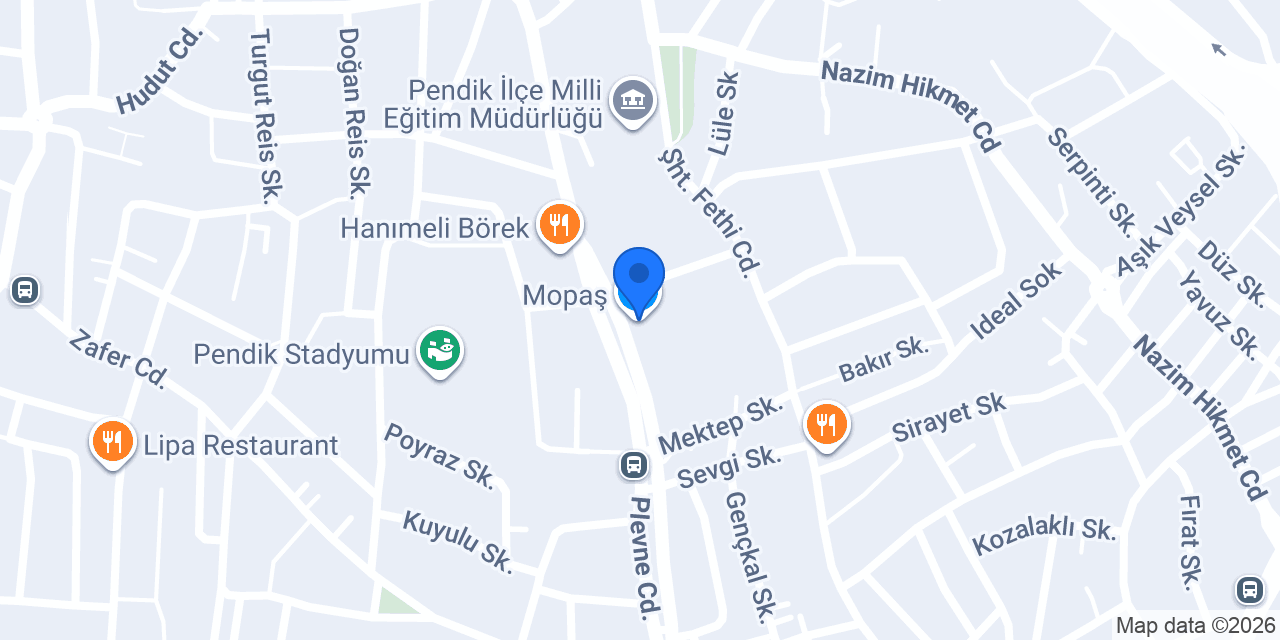 Mopaş konumu