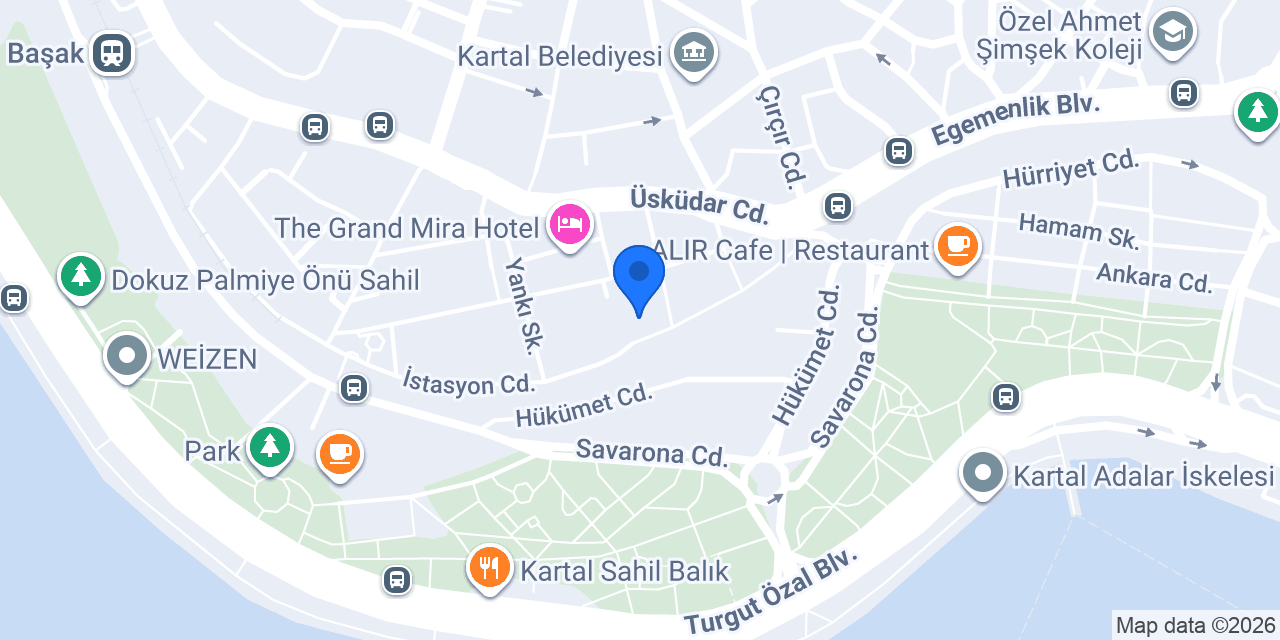 Ptt kartal Şubesi konumu