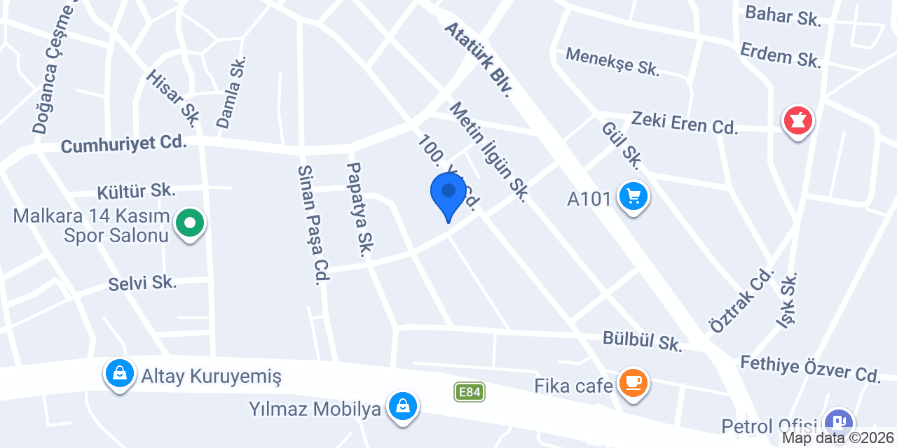 Özel Kirazlı Bahçe Anaokulu konumu