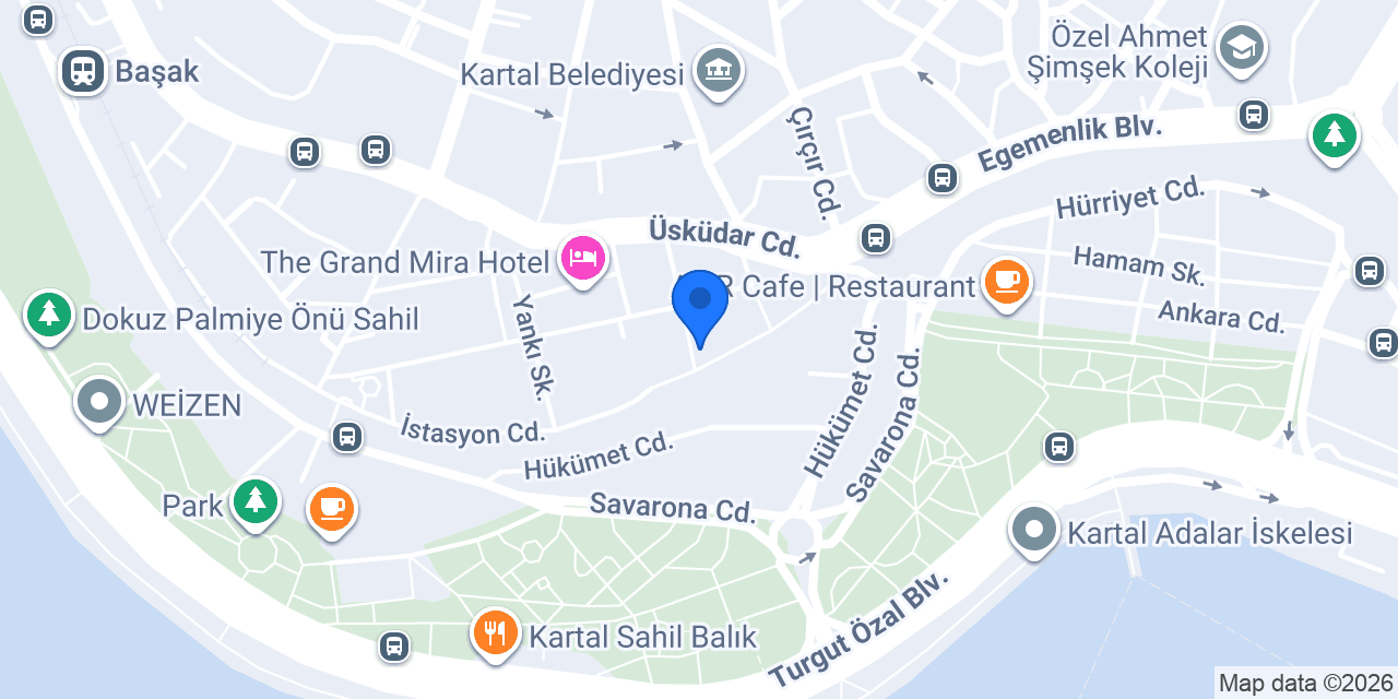 Köşem Pub Restaurant konumu