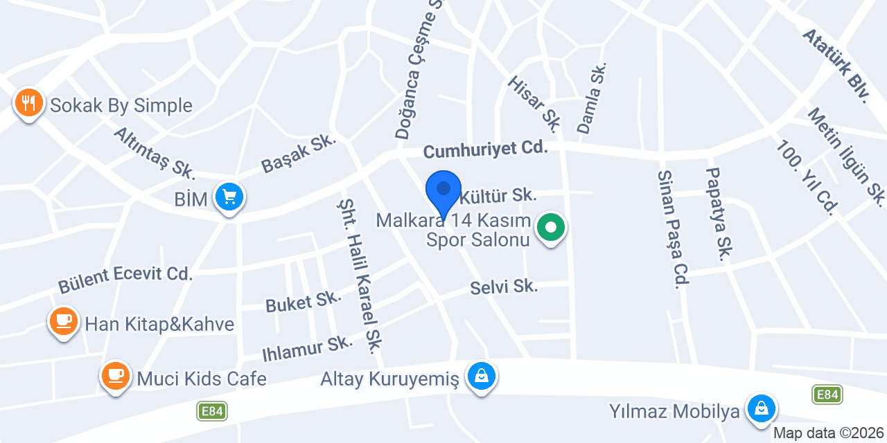 Dt. Özge Söğüt konumu
