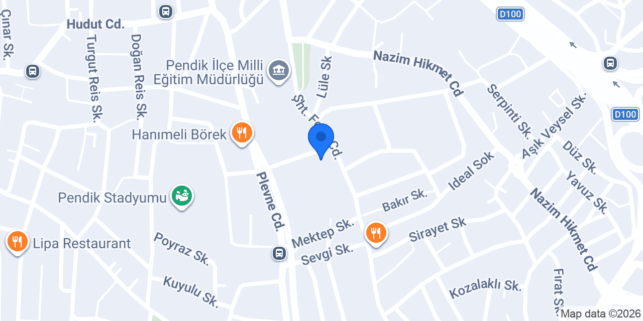 Kılıçaslan Ortaokulu konumu