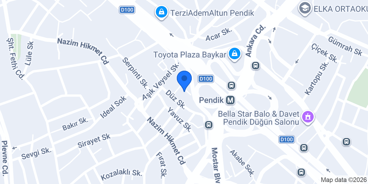 TEKNİK TRANSPALET konumu