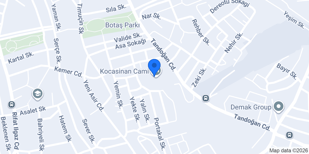Özerma unlumamülleri konumu