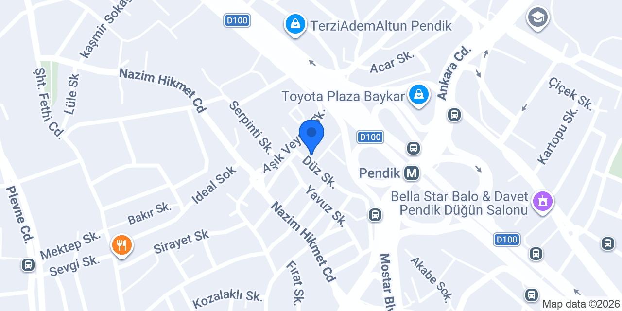 Centilmen Otomotiv konumu