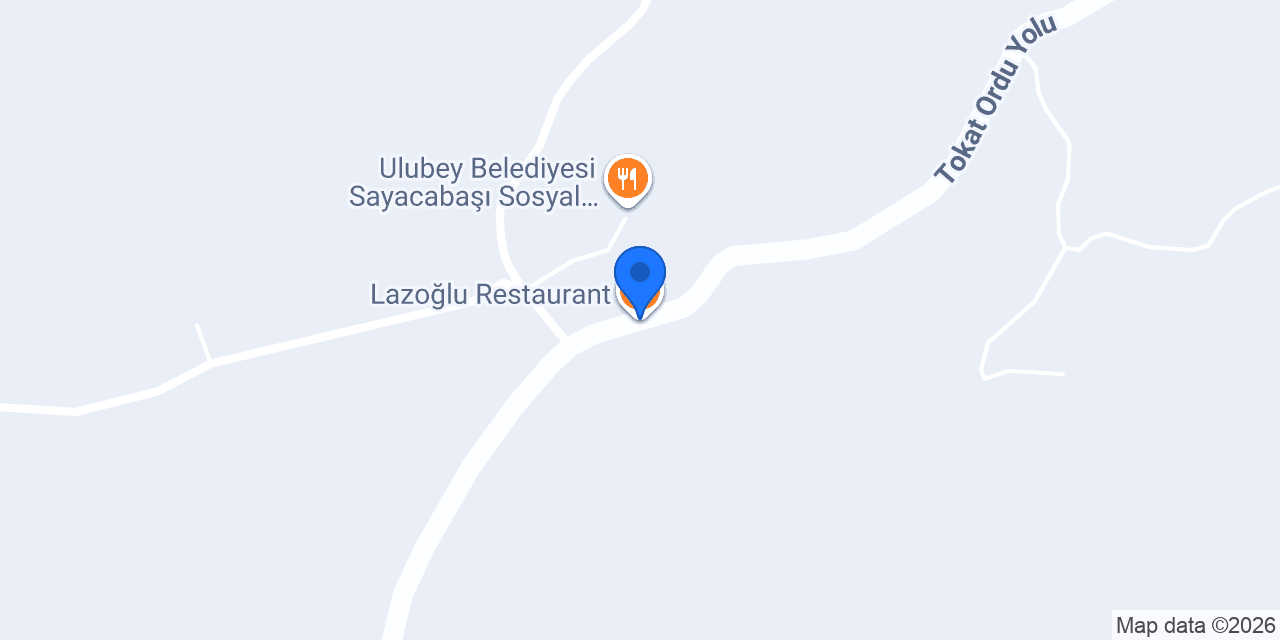 Lazoğlu Restaurant konumu