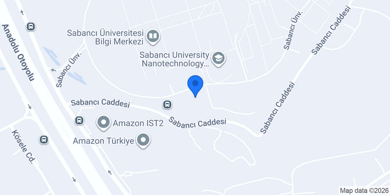 Pizzabulls Sabancı Üniversitesi konumu