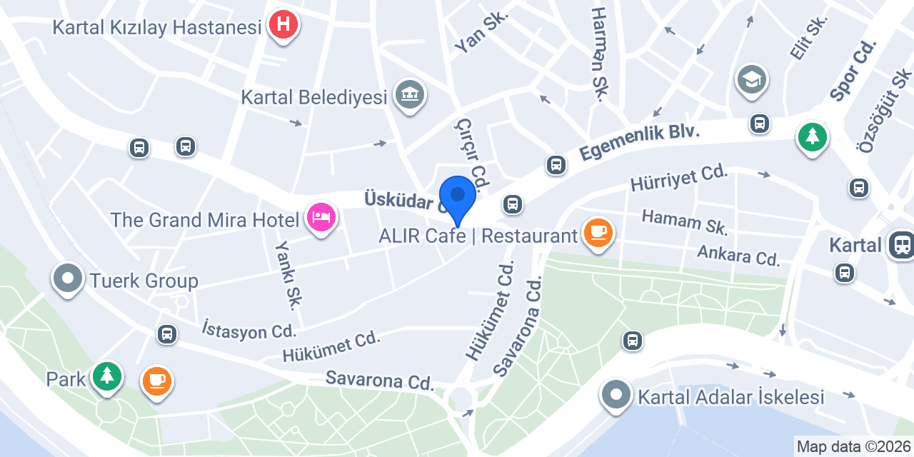 Kartal Sahaf konumu